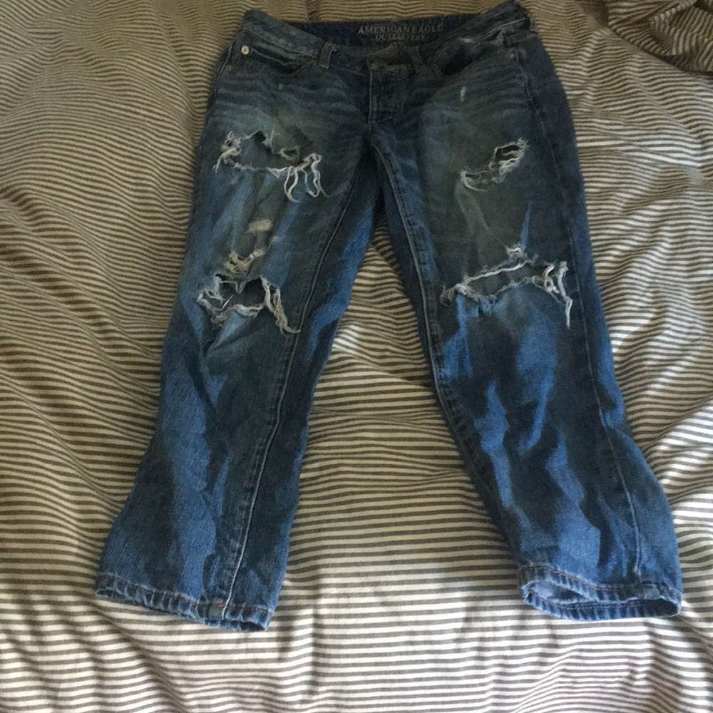 Boy crop AE jeans